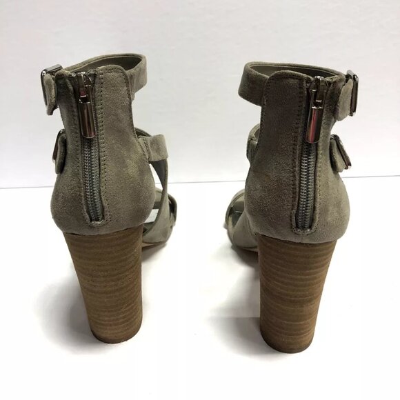 Carlos Santana, Laura, Light Green Strappy High Heels, Size 10M - Picture 4 of 6